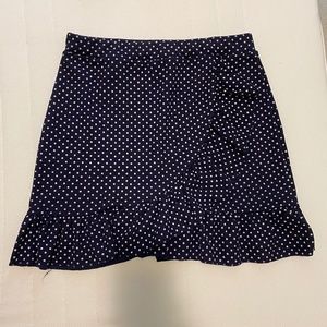 LASULA Ruffled Polka Dot Skirt